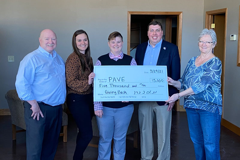 WCA Contribution Bolters PAVE’s Efforts to Build a Bigger Domestic Violence Shelter
